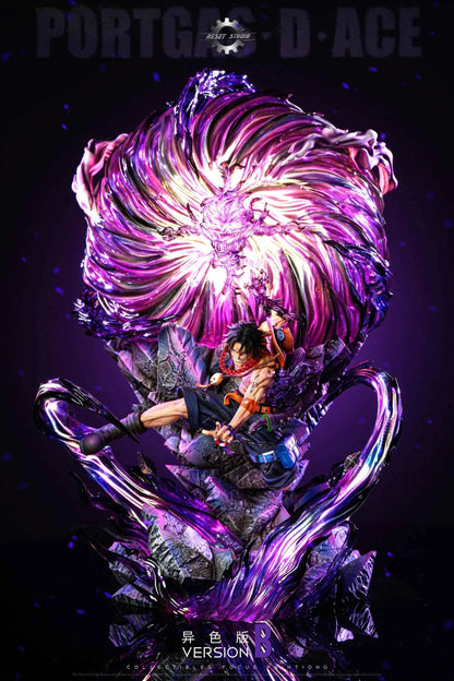 One Piece Reset Studio Portgas D. Ace Resin Statue