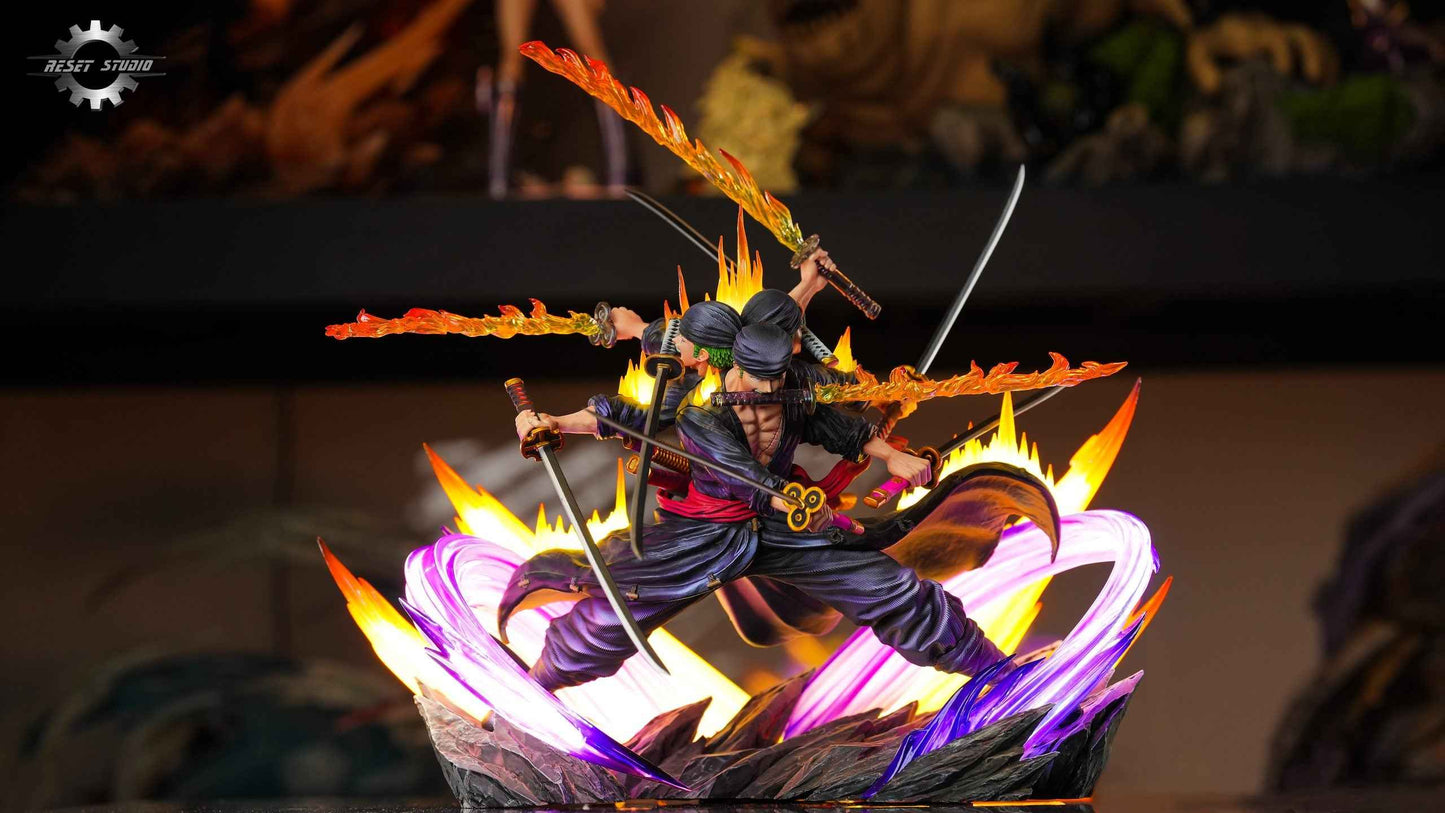 One Piece Reset Studio Roronoa Zoro Ashura Resin Statue