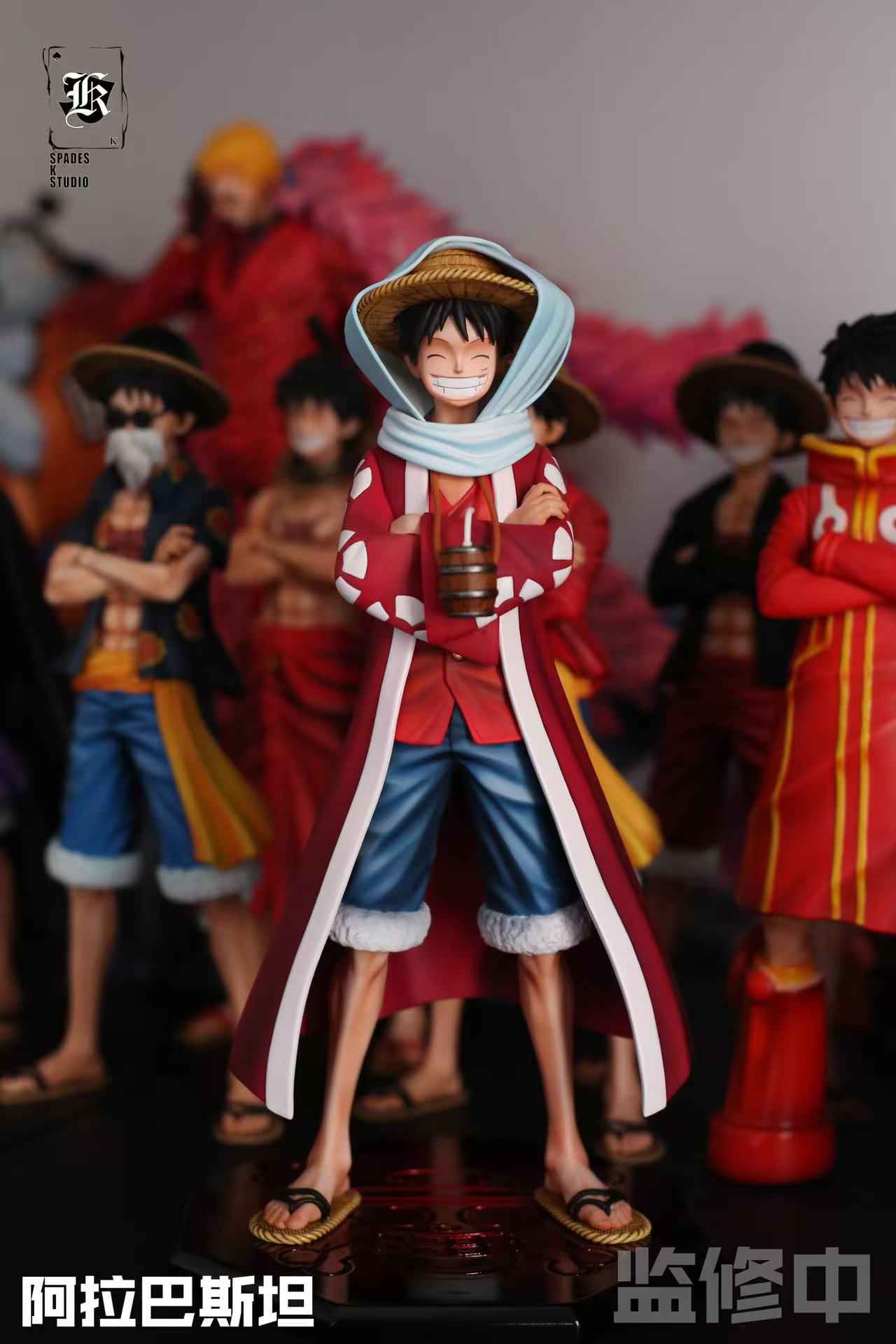One Piece SPADES K SPK Studio Monkey D. Luffy Full Costume Project Vol. 3 Resin Statue