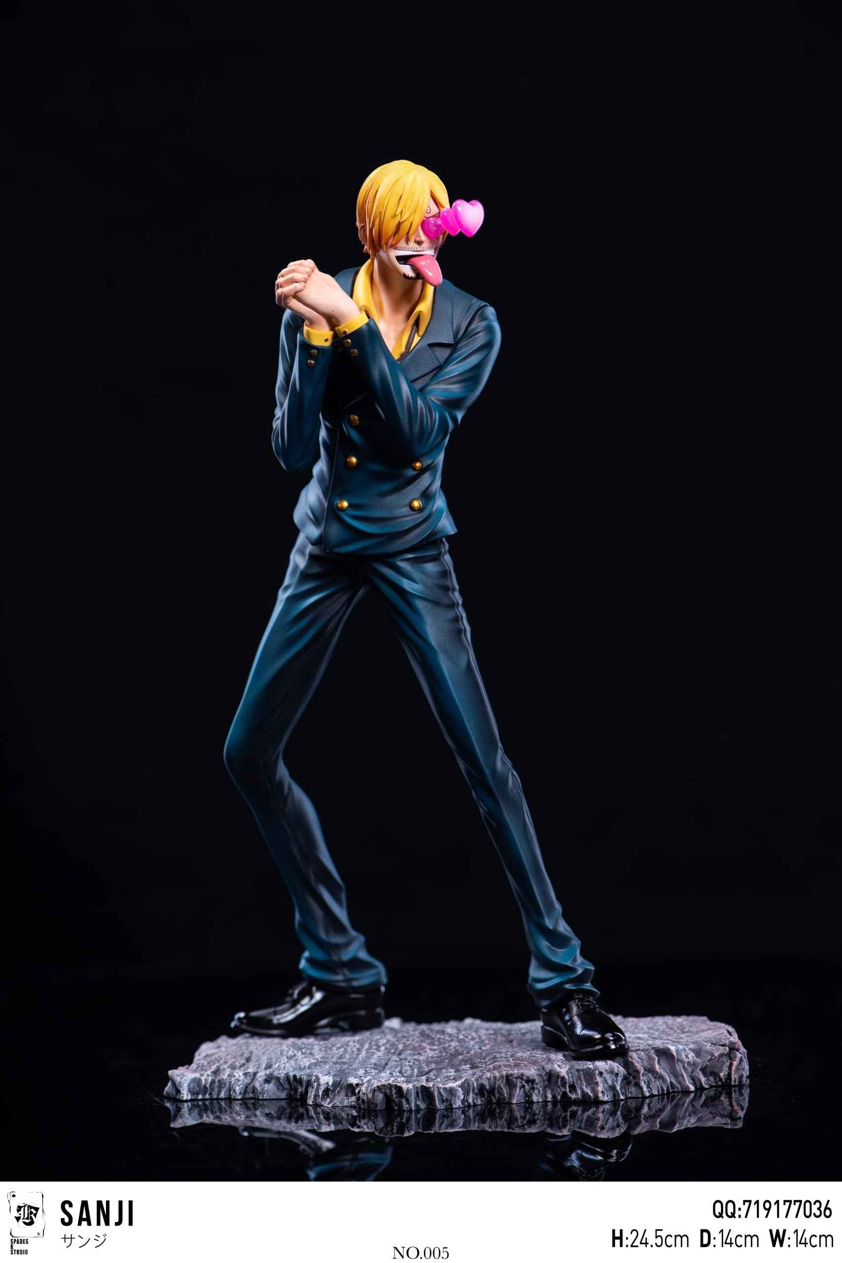 One Piece SPADES K SPK Studio Vinsmoke Sanji Resin Statue