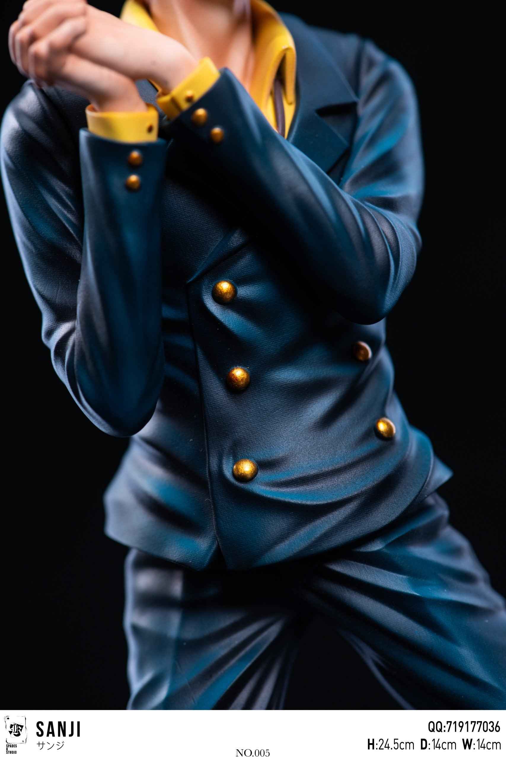 One Piece SPADES K SPK Studio Vinsmoke Sanji Resin Statue