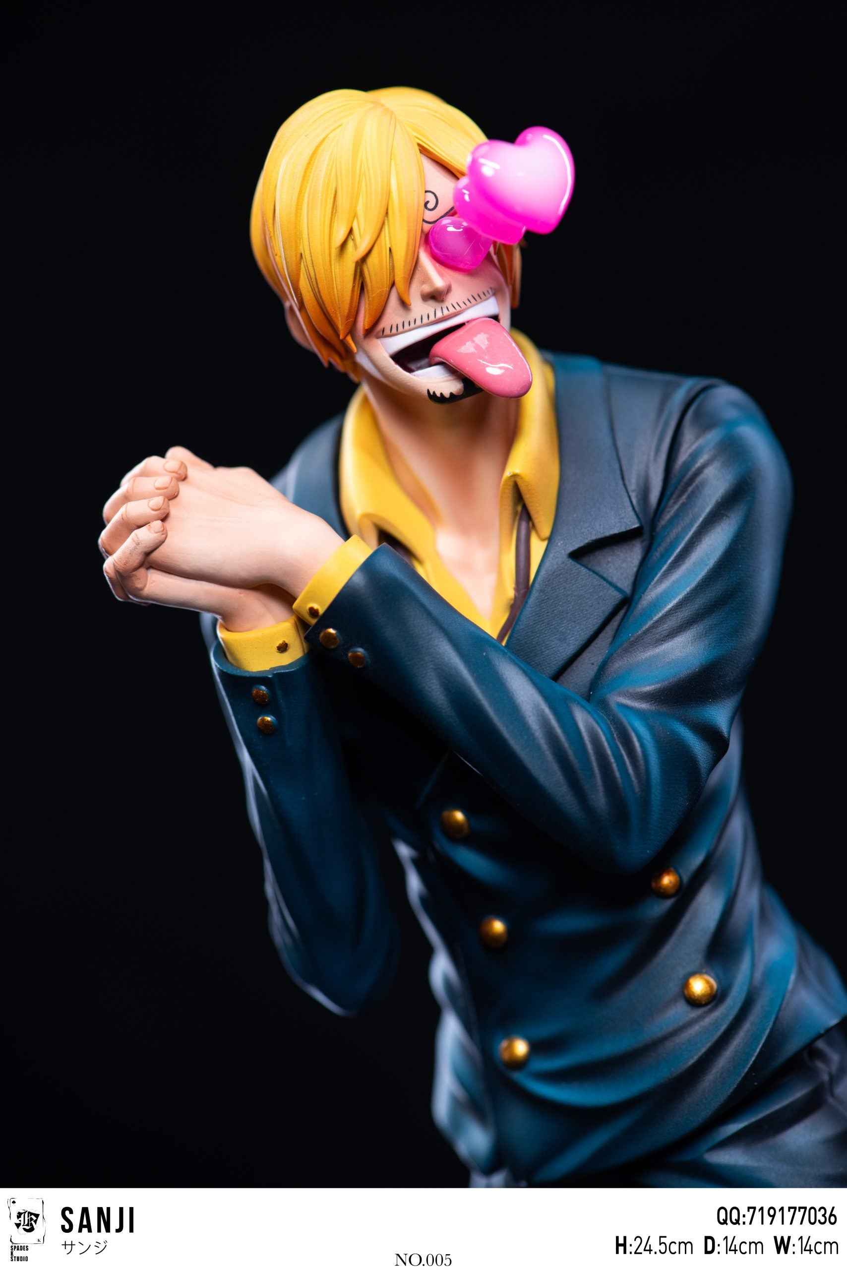 One Piece SPADES K SPK Studio Vinsmoke Sanji Resin Statue