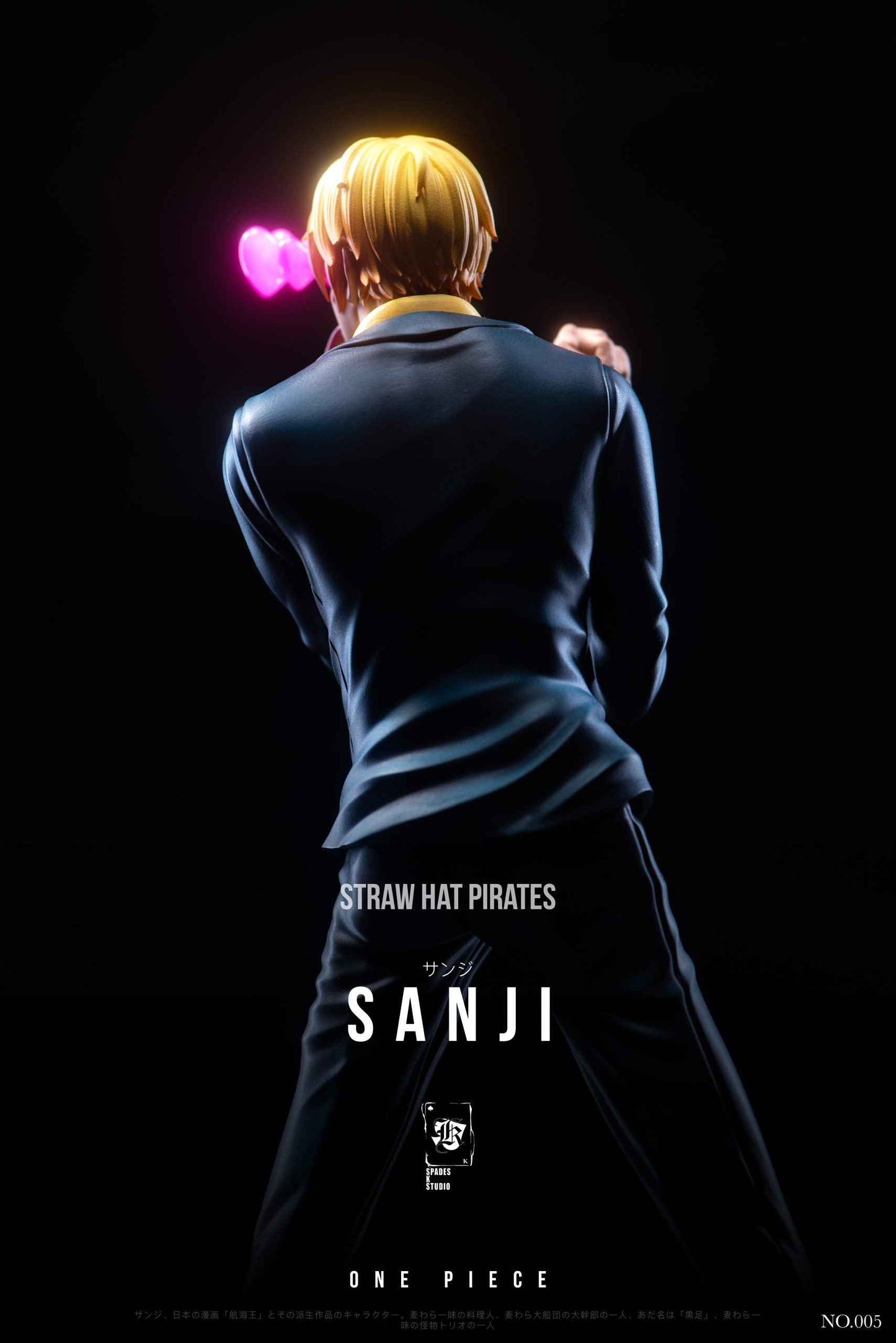 One Piece SPADES K SPK Studio Vinsmoke Sanji Resin Statue