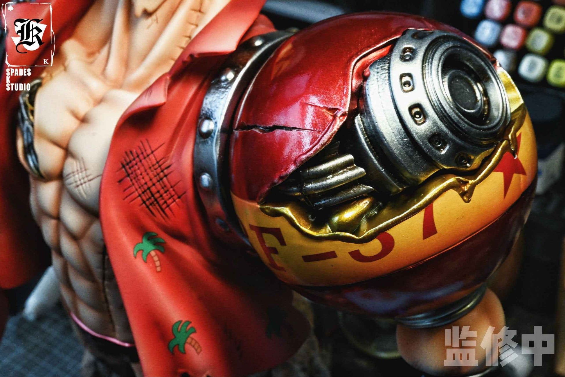 One Piece SPK x Long Hu Studio Franky 2.0 Resin Statue