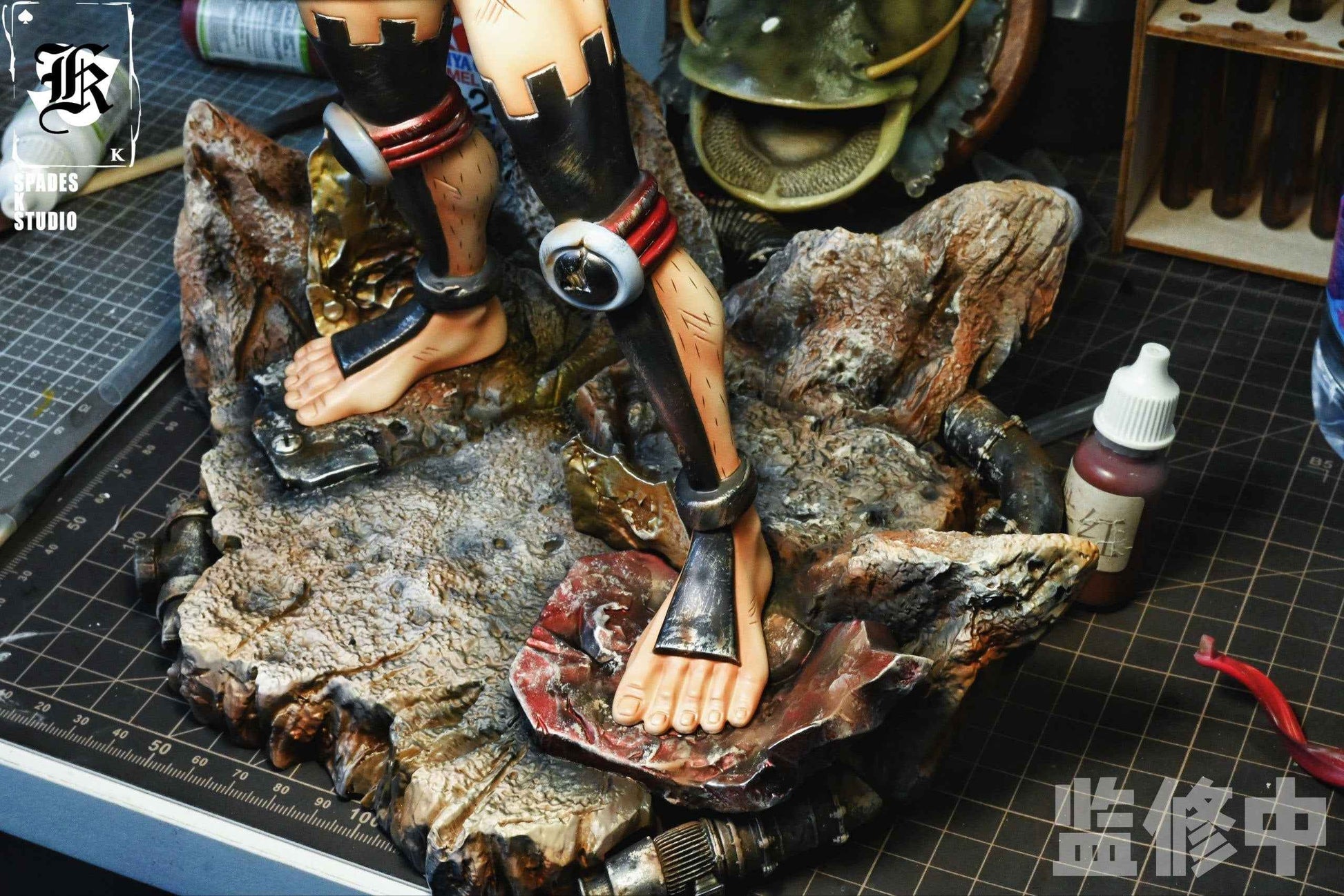 One Piece SPK x Long Hu Studio Franky 2.0 Resin Statue