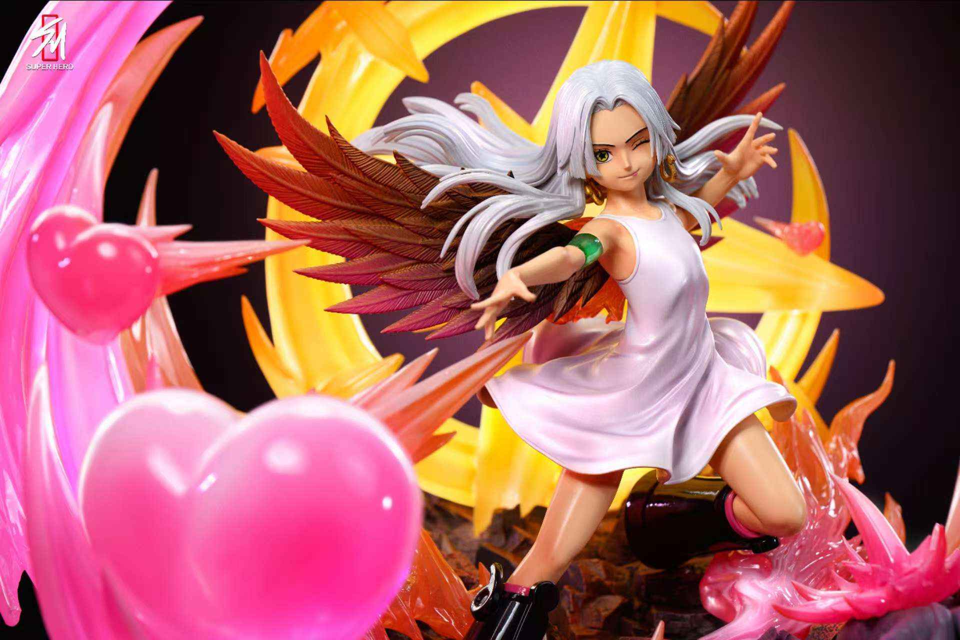 One Piece SUPER HERO Studio Boa Hancock Seraphim Empress S-Snake Resin Statue