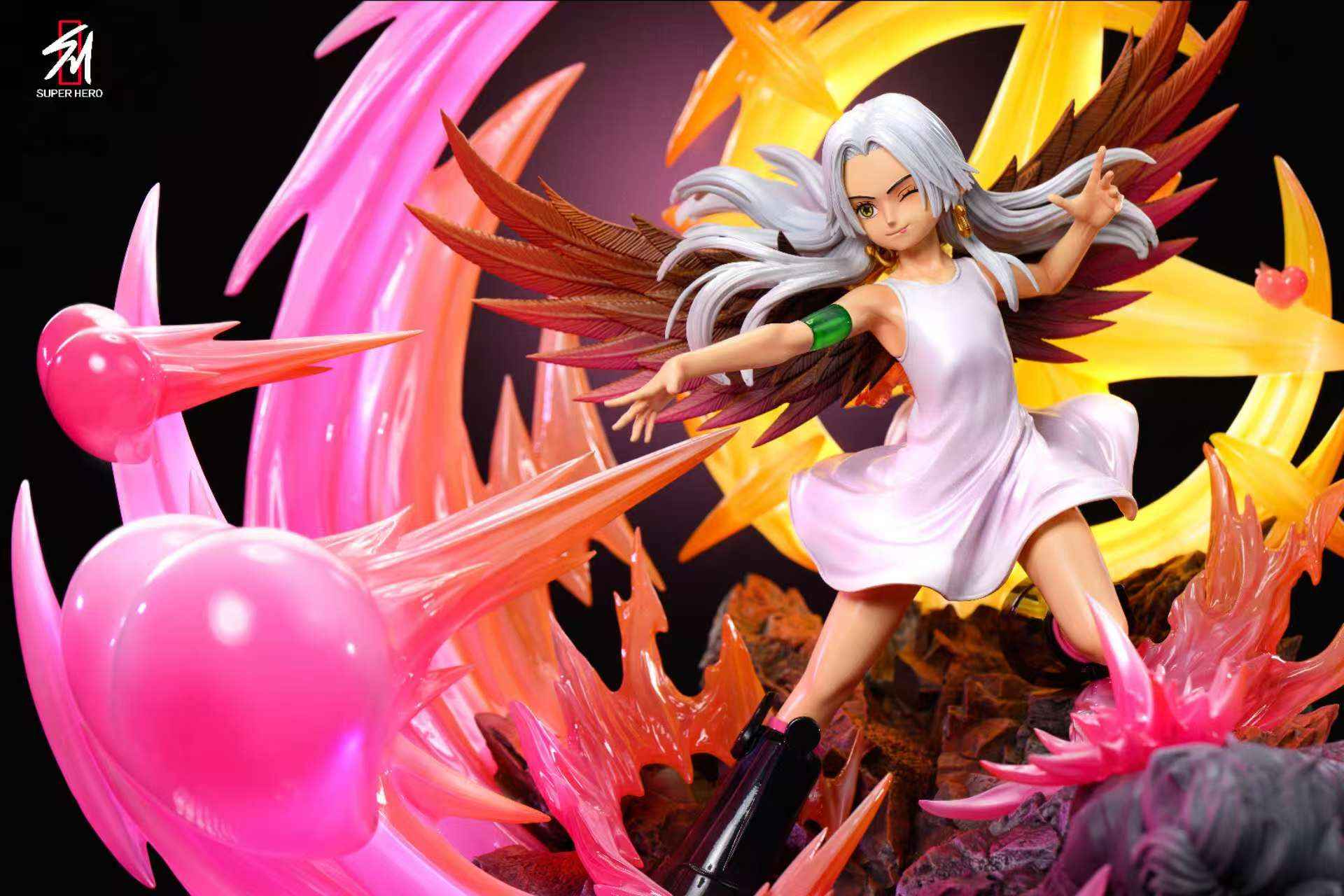 One Piece SUPER HERO Studio Boa Hancock Seraphim Empress S-Snake Resin Statue
