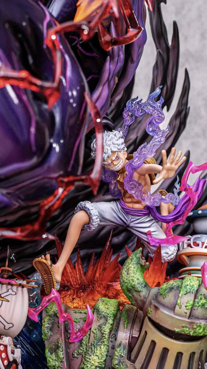 One Piece Seven Studio Monkey D. Luffy Nika Resin Statue