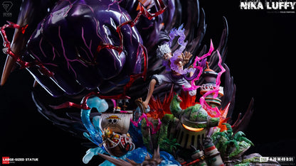One Piece Seven Studio Monkey D. Luffy Nika Resin Statue