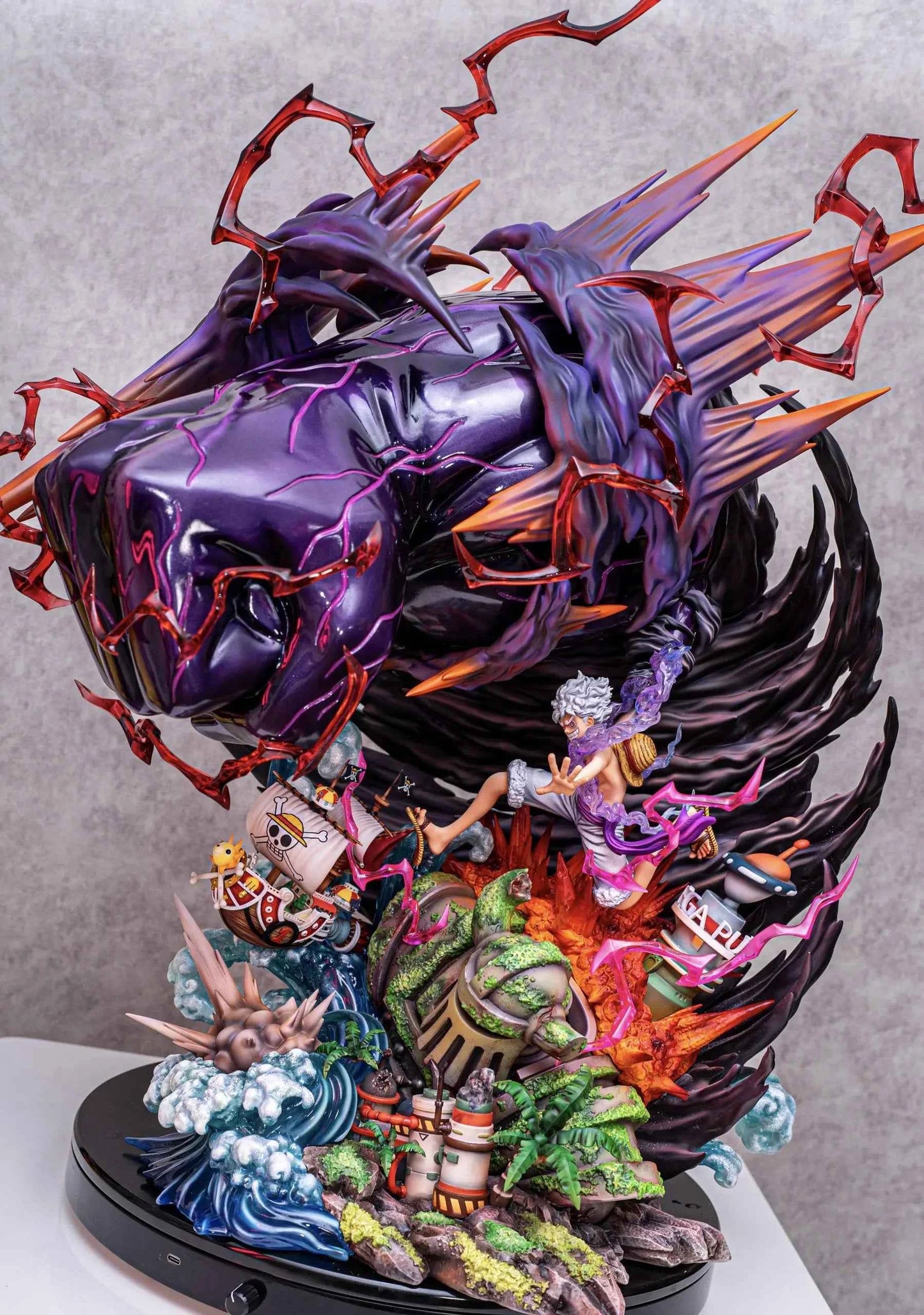 One Piece Seven Studio Monkey D. Luffy Nika Resin Statue