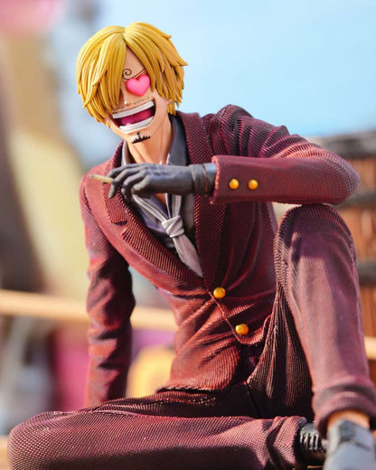 One Piece Sheep Studio Sitting Vinsmoke Sanji Resin Statue