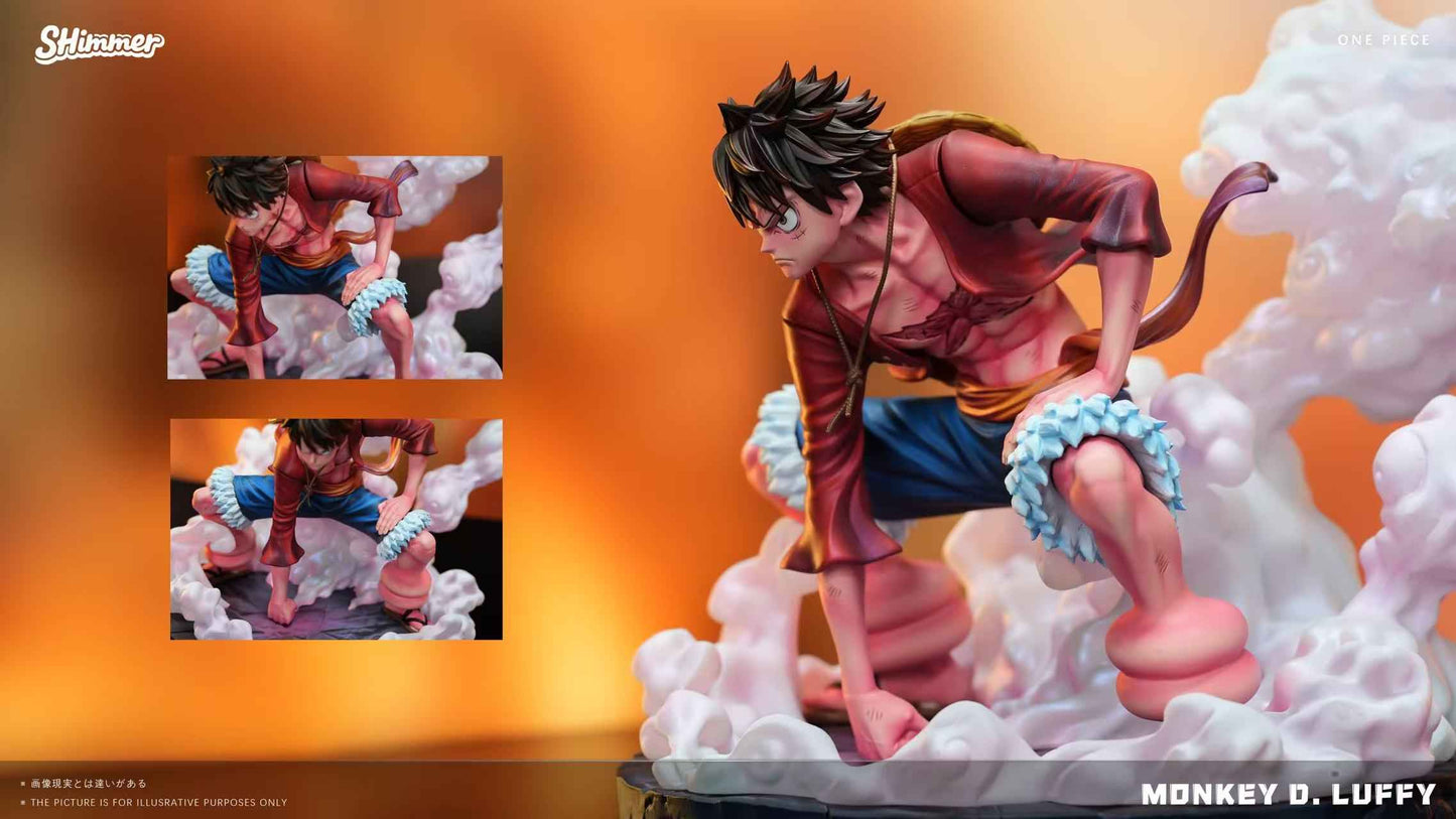 One Piece Shimmer Studio Monkey D. Luffy Gear 2nd Resin Statue