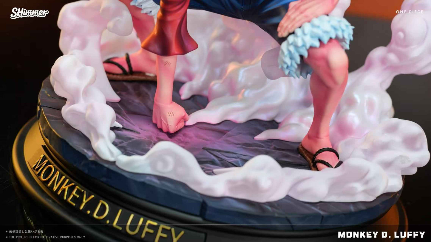 One Piece Shimmer Studio Monkey D. Luffy Gear 2nd Resin Statue