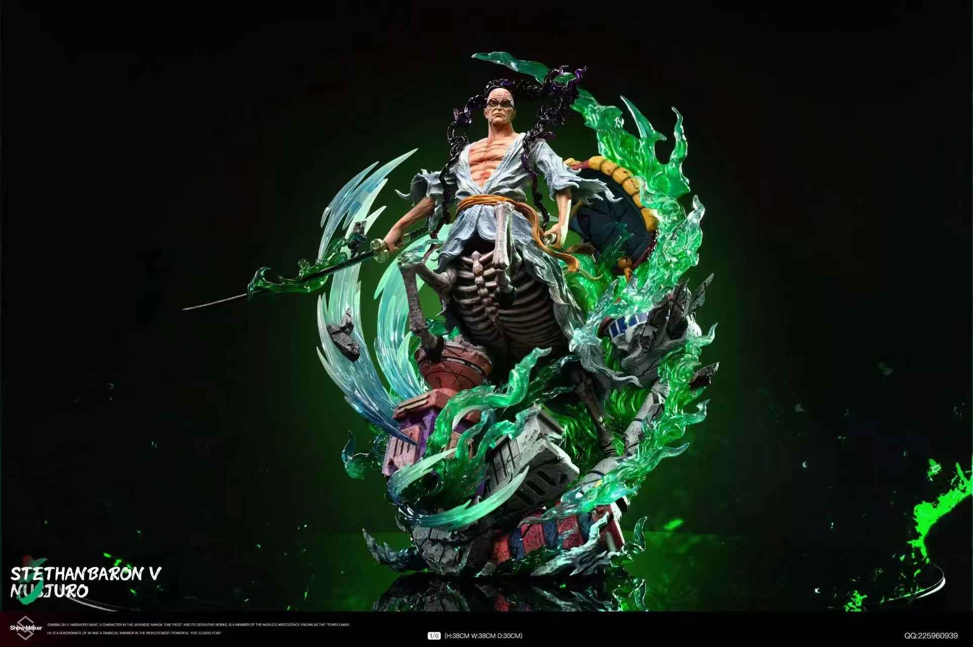 One Piece ShowMaker Studio Saint Ethanbaron V. Nusjuro 1/6 Resin Statue