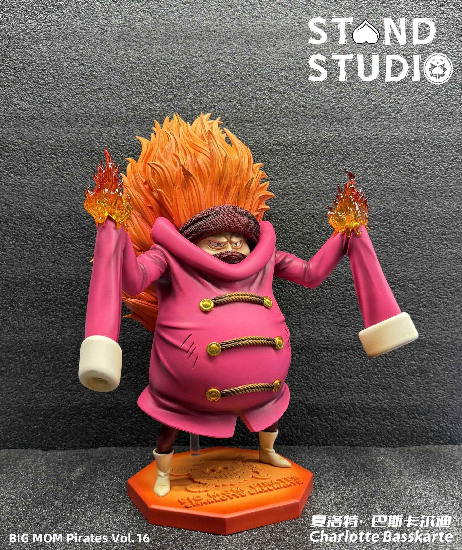 One Piece Stand Studio Charlotte Basskarte Resin Statue
