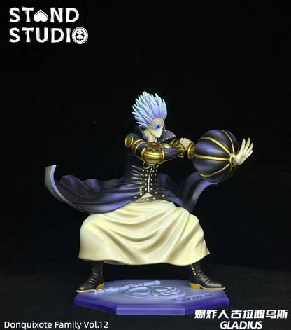 One Piece Stand Studio Exploding Man Gladius Resin Statue