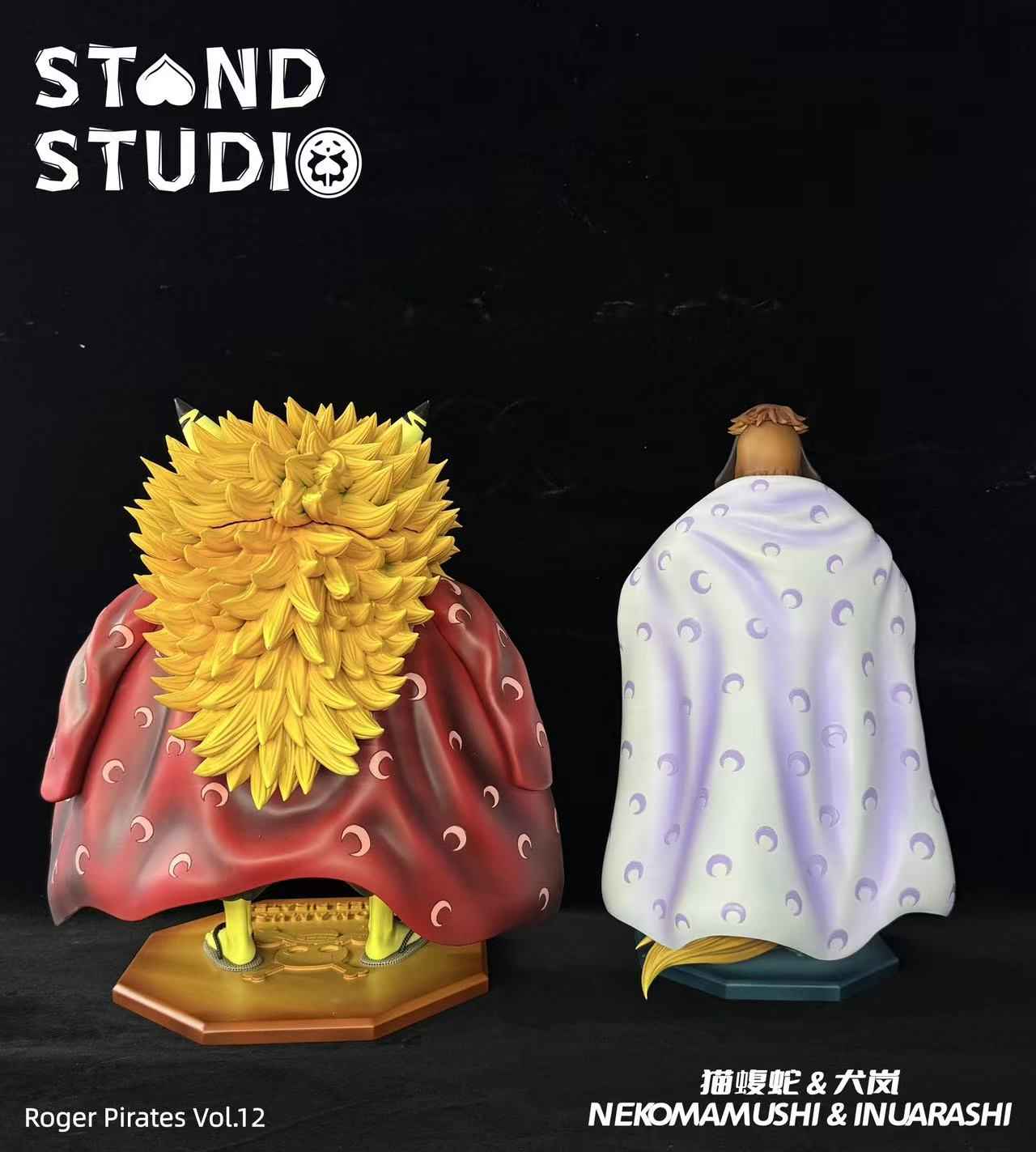 One Piece Stand Studio Nekomamushi & Inuarashi Resin Statue
