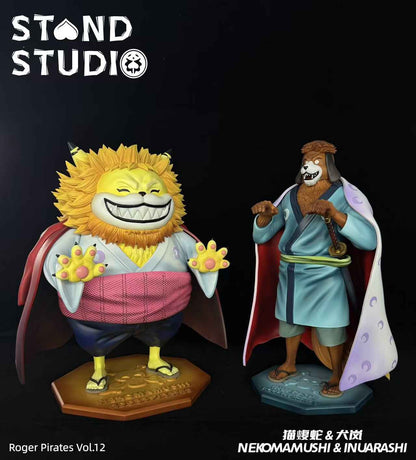One Piece Stand Studio Nekomamushi & Inuarashi Resin Statue