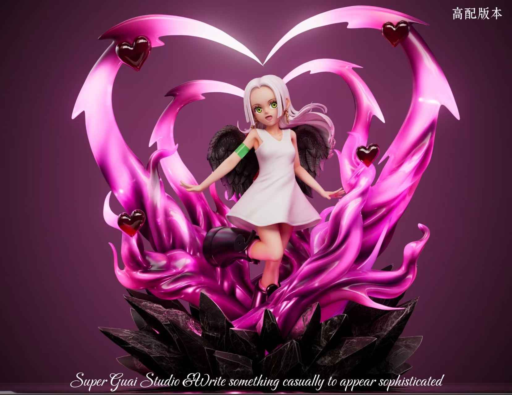 One Piece Super Guai Studio Seraphim Boa S-Snake Resin Statue