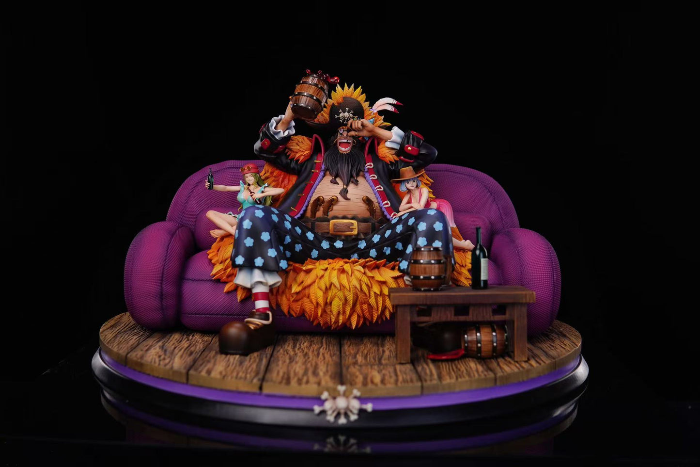 One Piece Tian Xie She Studio Blackbeard Marshall D Teach Resin Statue