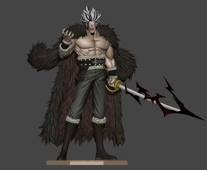 One Piece Tian Xie She Studio Rocks Pirates Set Resin Statue