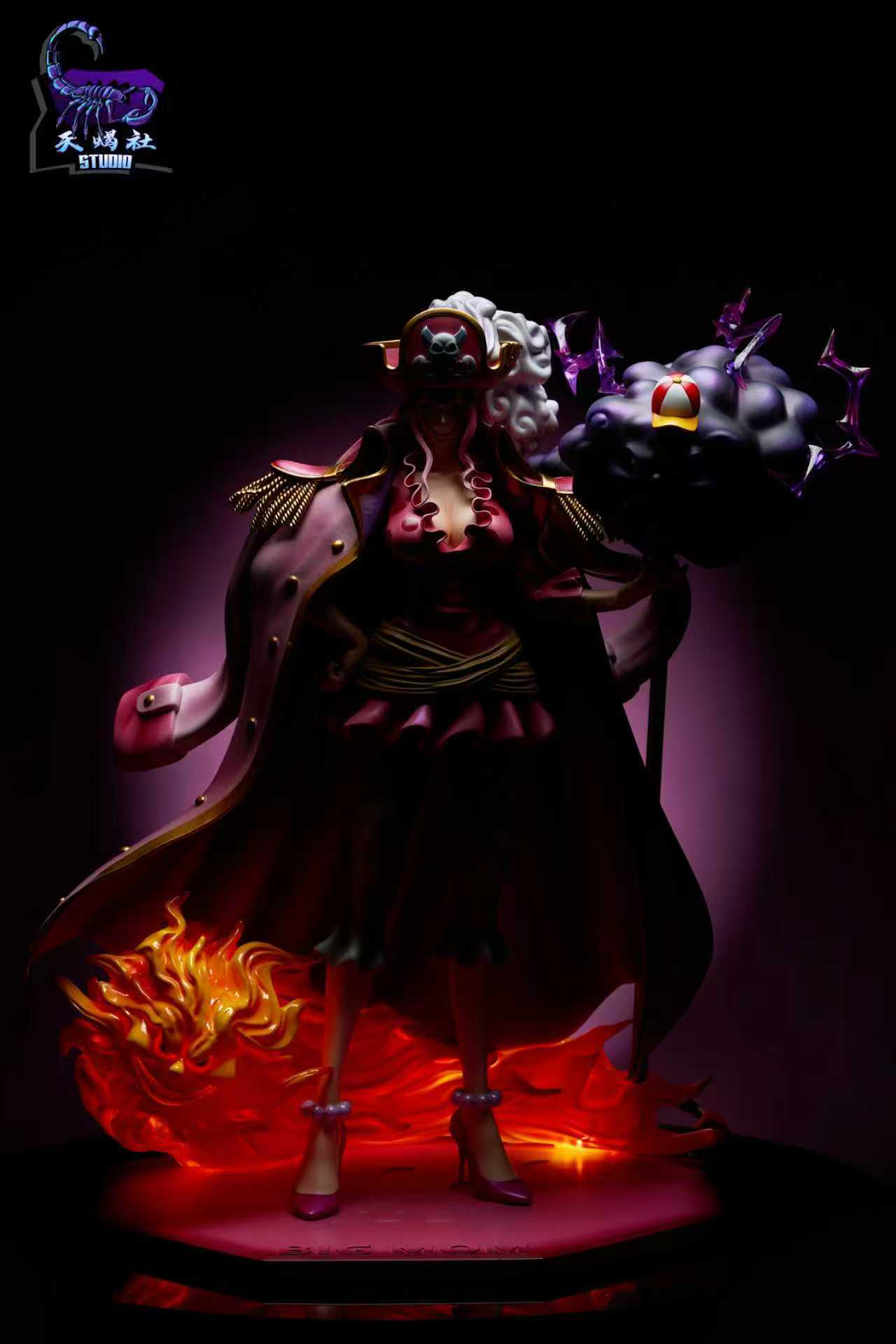 One Piece Tian Xie She Studio Rocks Pirates Set Resin Statue