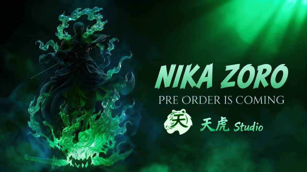 One Piece Tianhu Studio Nika Roronoa Zoro Resin Statue