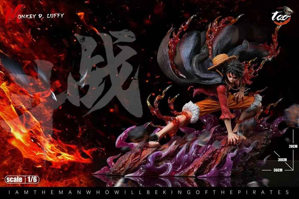 One Piece Too Studio Monkey D. Luffy Onigashima Resin Statue