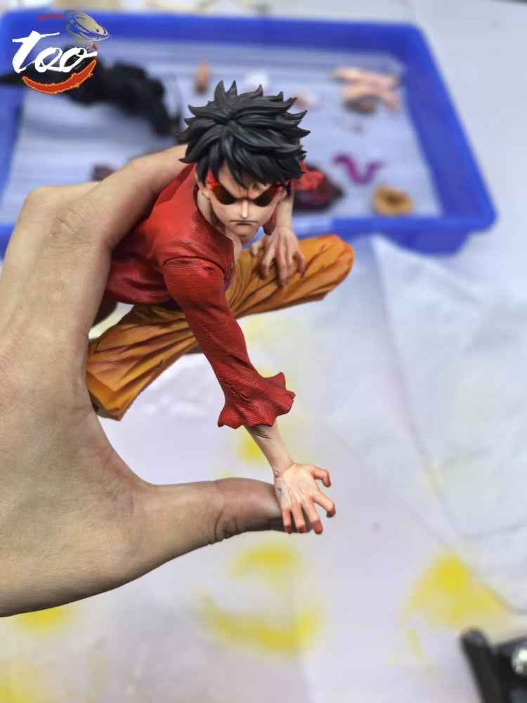 One Piece Too Studio Monkey D. Luffy Onigashima Resin Statue