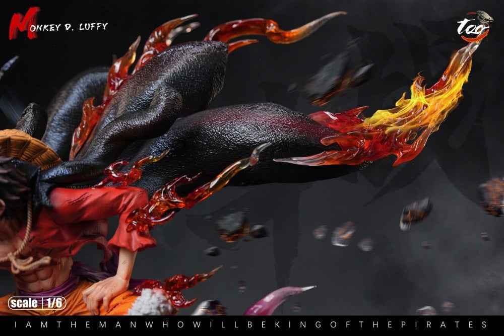 One Piece Too Studio Monkey D. Luffy Onigashima Resin Statue