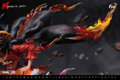 One Piece Too Studio Monkey D. Luffy Onigashima Resin Statue