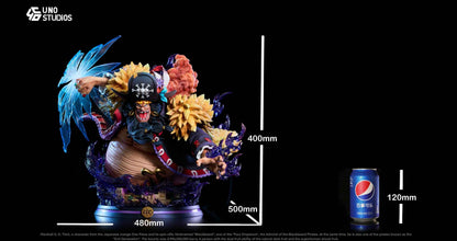 One Piece UNO Studio Marshall D. Teach Blackbeard bust Resin Statue