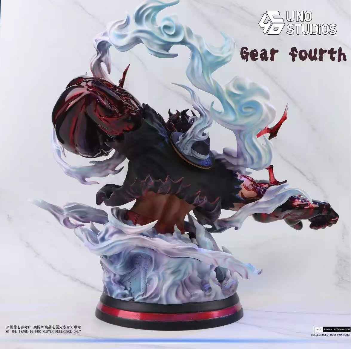 One Piece UNO Studio Monkey D. Luffy Snake Man Gear 4th Bust Resin Statue