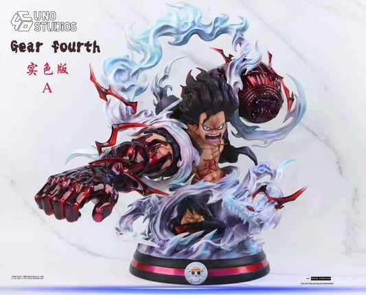 One Piece UNO Studio Monkey D. Luffy Snake Man Gear 4th Bust Resin Statue