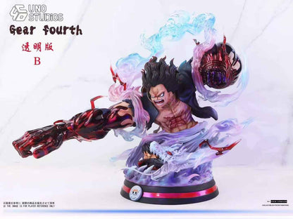 One Piece UNO Studio Monkey D. Luffy Snake Man Gear 4th Bust Resin Statue