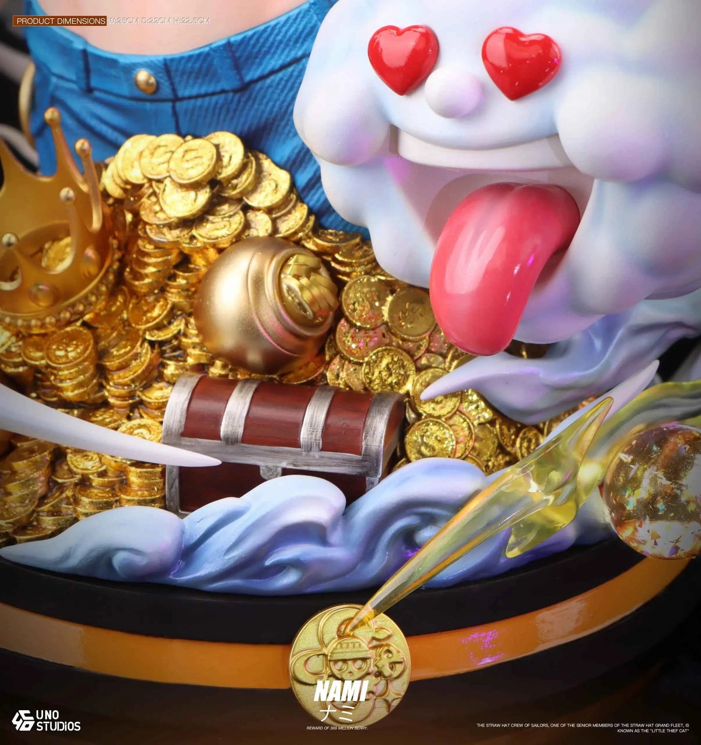 One Piece UNO Studio Nami Bust Resin Statue