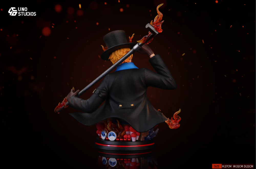 One Piece UNO Studio Sabo Bust 1/4 Resin Statue