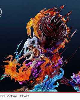 One Piece Wu Shuang Studio Monkey D. Luffy Nika Resin Statue
