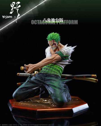 One Piece YE Studio Shishi Sonson Roronoa Zoro Resin Statue