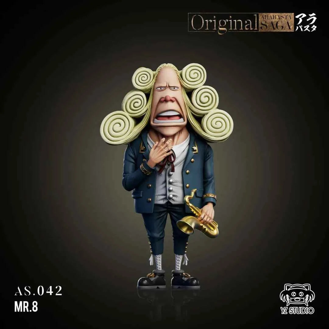 One Piece YZ Studio Baroque Works Mr. 8 Igaram Resin Statue