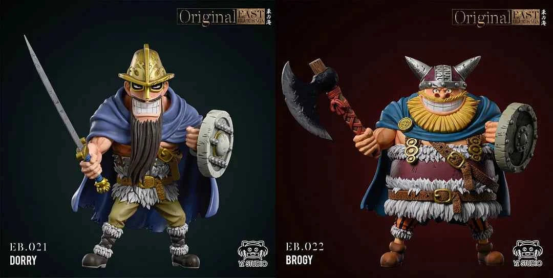 One Piece YZ Studio East Blue Saga Series Dorry & Brogy WCF Scale Resin Statue (Air Shipping)