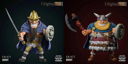 One Piece YZ Studio East Blue Saga Series Dorry & Brogy WCF Scale Resin Statue (Air Shipping)