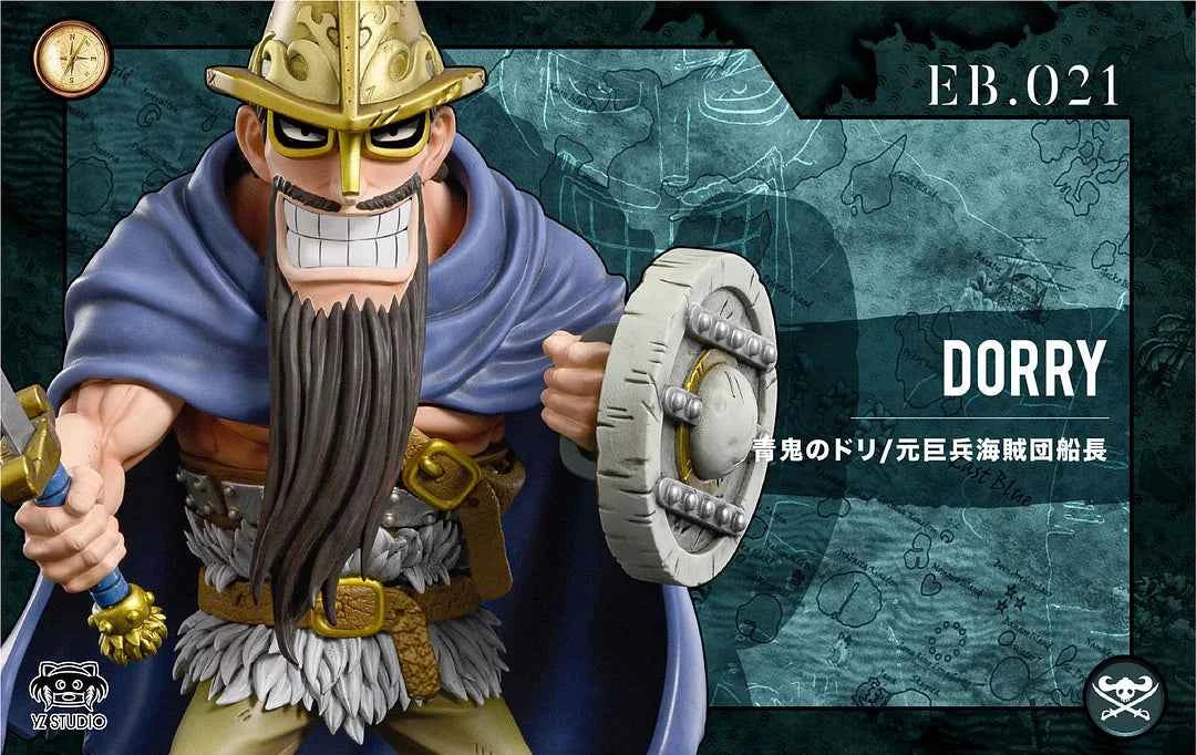 One Piece YZ Studio East Blue Saga Series Dorry & Brogy WCF Scale Resin Statue (Air Shipping)