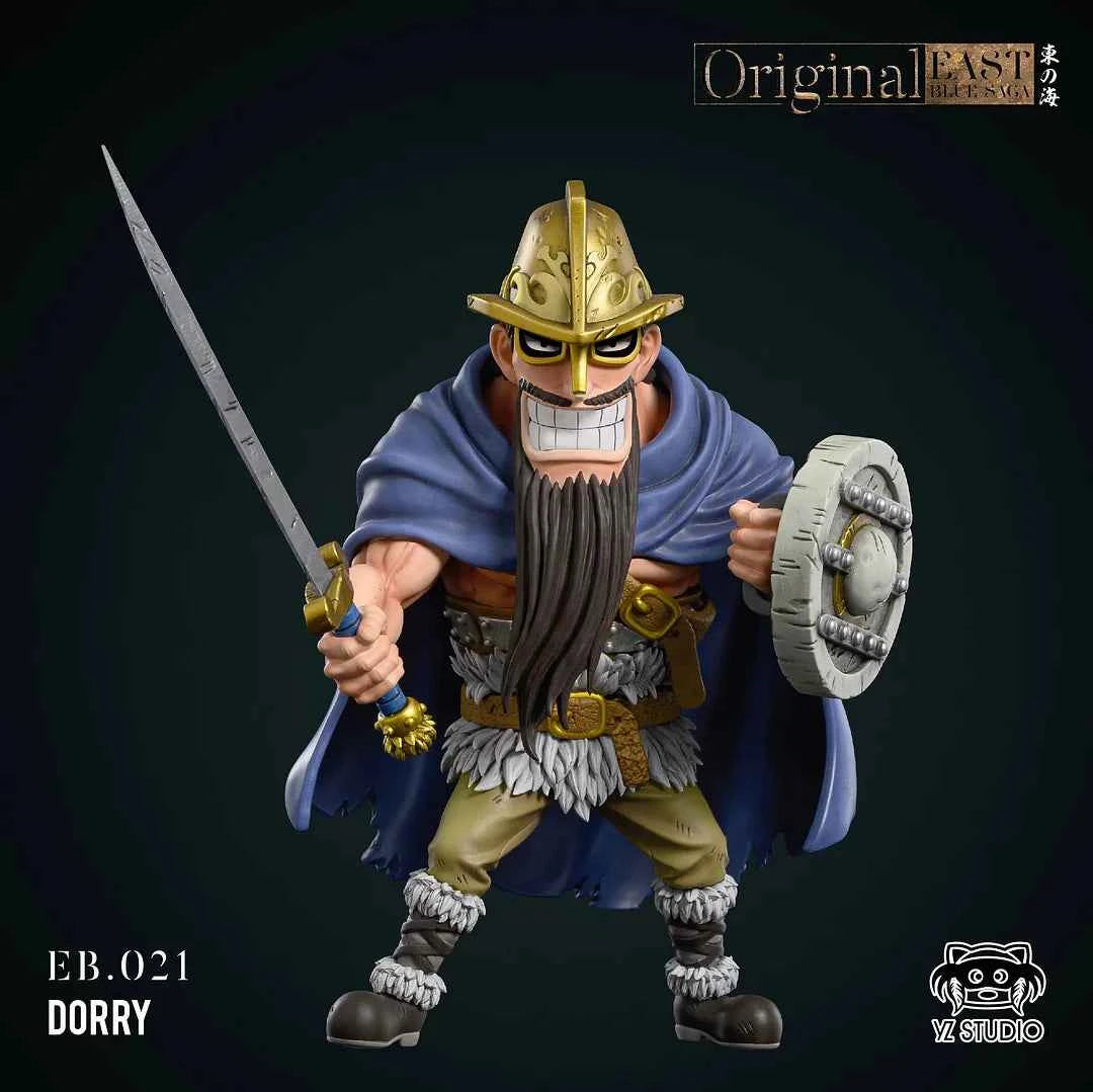 One Piece YZ Studio East Blue Saga Series Dorry & Brogy WCF Scale Resin Statue (Air Shipping)