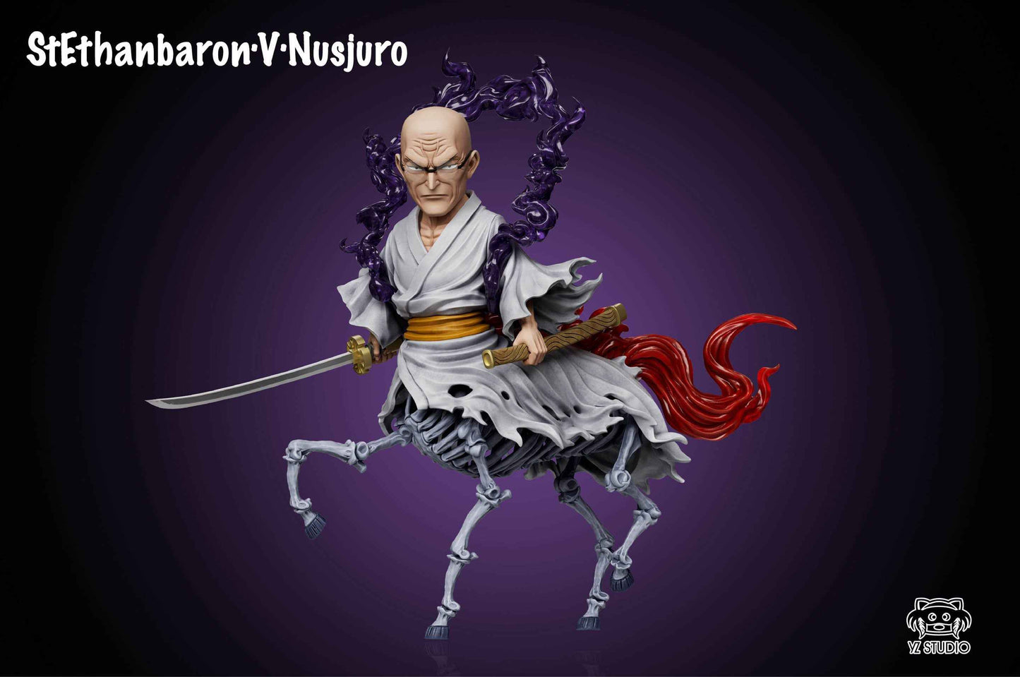 One Piece YZ Studio Egghead Arc Saint Ethanbaron V. Nusjuro Hybrid Form WCF Scale Resin Statue