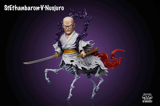 One Piece YZ Studio Egghead Arc Saint Ethanbaron V. Nusjuro Hybrid Form WCF Scale Resin Statue