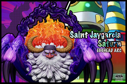 One Piece YZ Studio Egghead Arc Saint Jaygarcia Saturn Demon Form WCF Scale Resin Statue