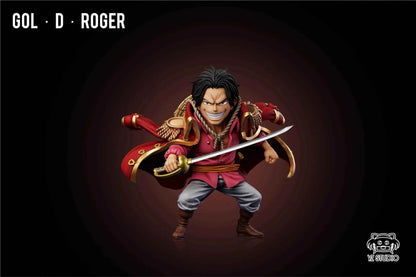 One Piece YZ Studio God Valley Gol D. Roger WCF Resin Statue
