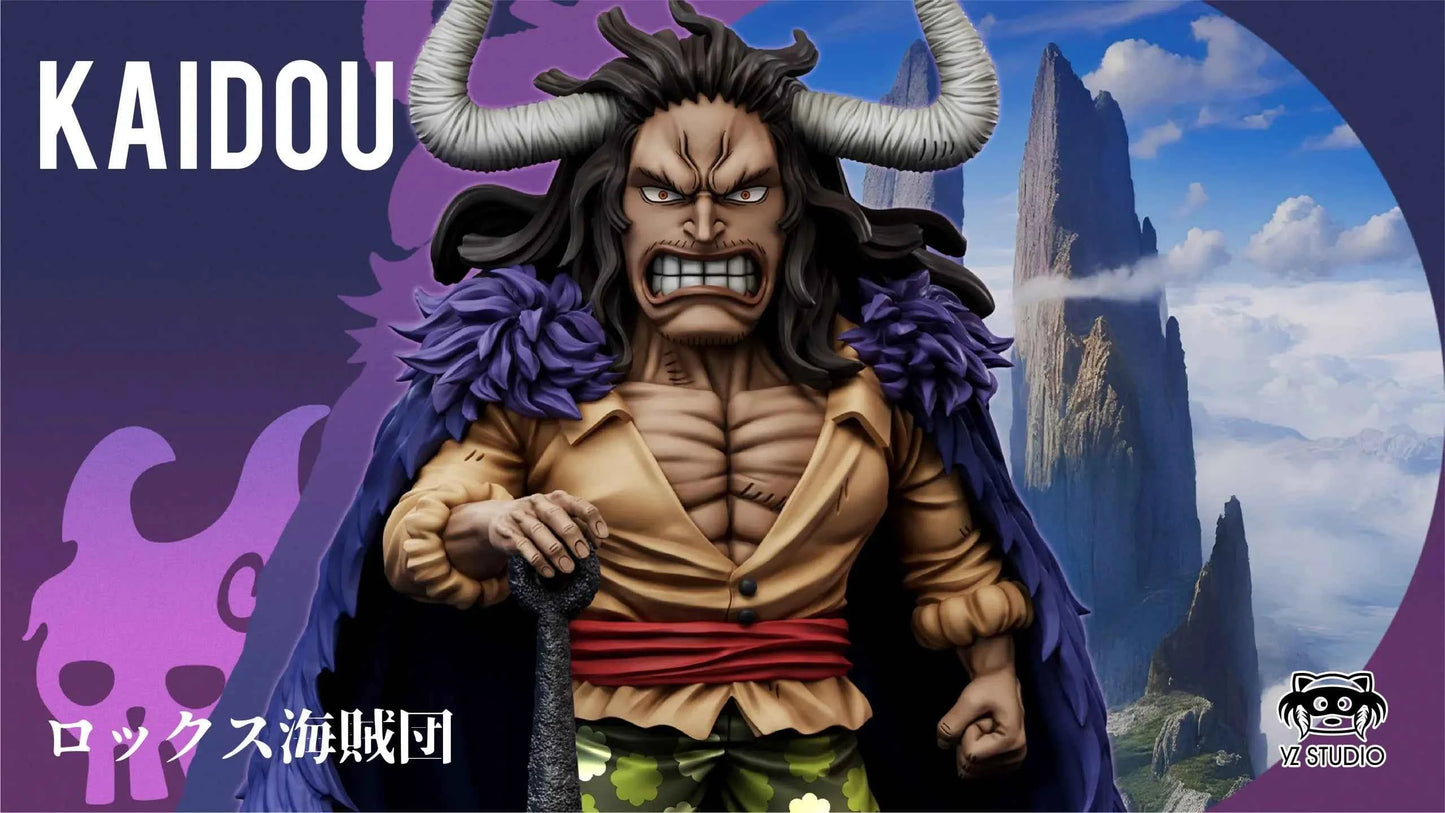 One Piece YZ Studio God Valley Kaido WCF Resin Statue