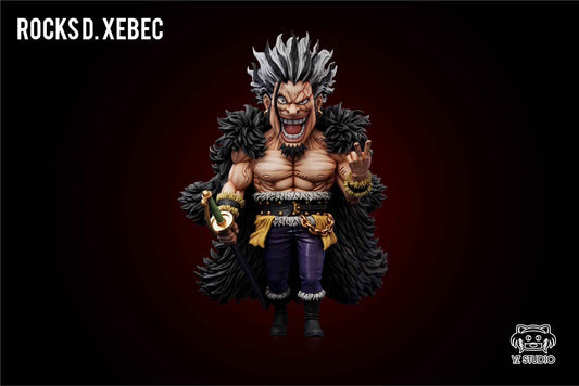 One Piece YZ Studio God Valley Rocks D. Xebec WCF Resin Statue